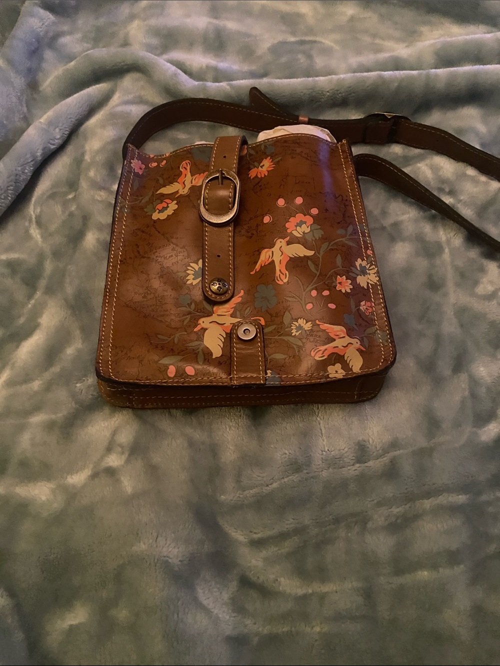 Patricia Nash leather crossbody